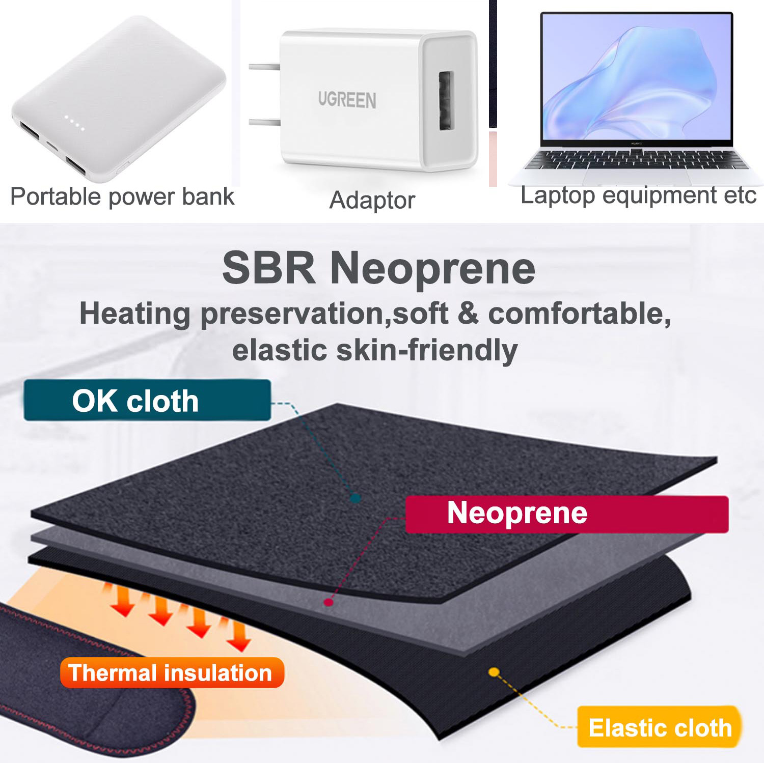 Material is soft and skin friendly