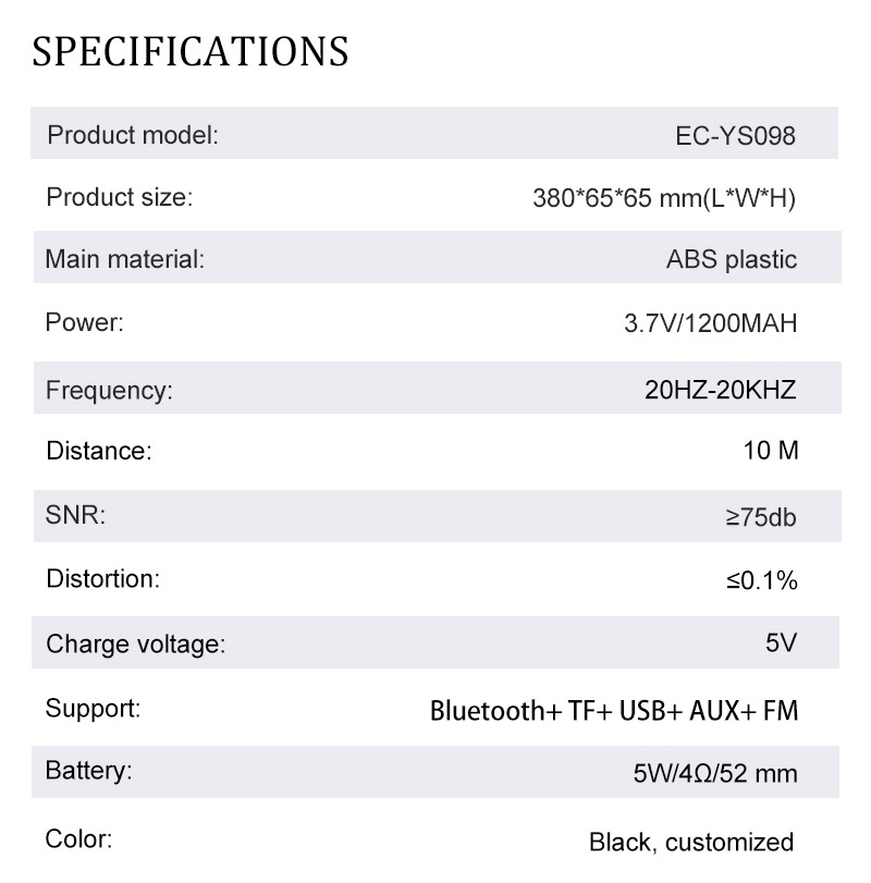 sound bar bluetooth